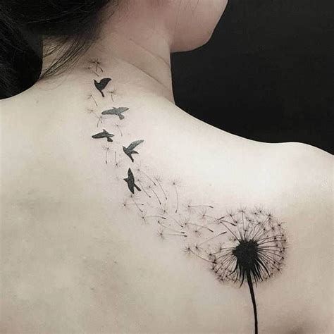 Updated on 6/8/2023. A white dandelion tattoo is the perfect choice for romantic girls who want to express their femininity through body art. The delicate flower has long been associated with beauty, purity, and innocence, making it a popular choice for tattoos. Its white petals are said to symbolize new beginnings and the fragility of life. 